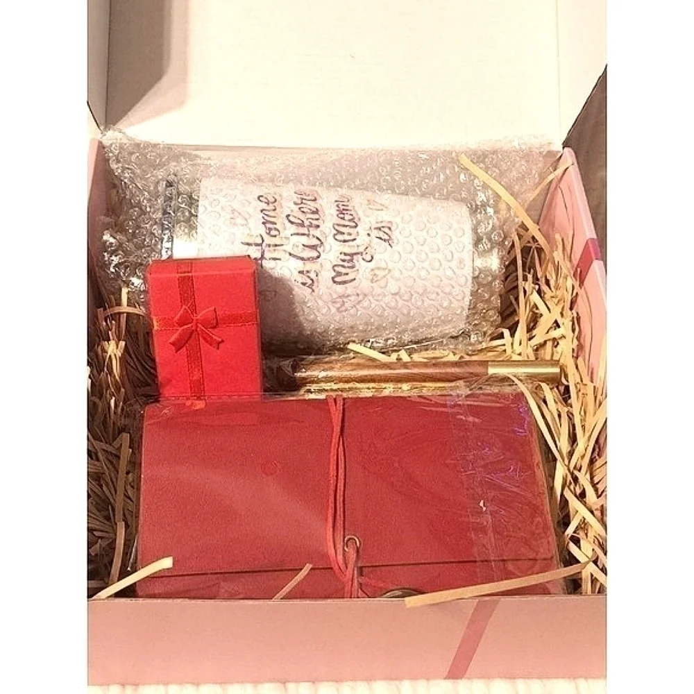 Mom Gift Set Tumblr Necklace Book Present